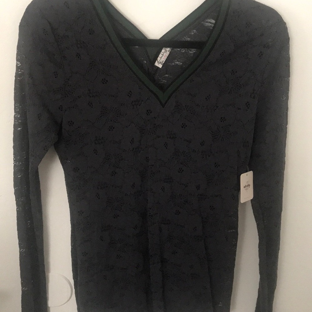 Free people lace top